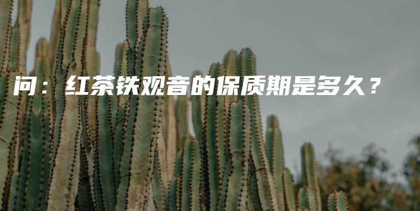 问：红茶铁观音的保质期是多久？插图