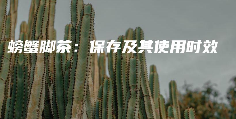 螃蟹脚茶：保存及其使用时效插图