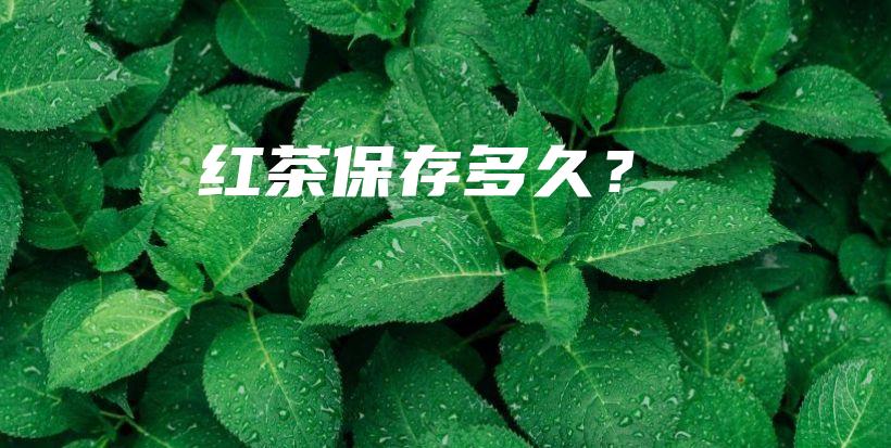 红茶保存多久？插图