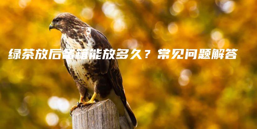 绿茶放后备箱能放多久？常见问题解答插图