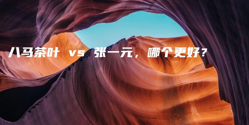 八马茶叶 vs 张一元，哪个更好？插图