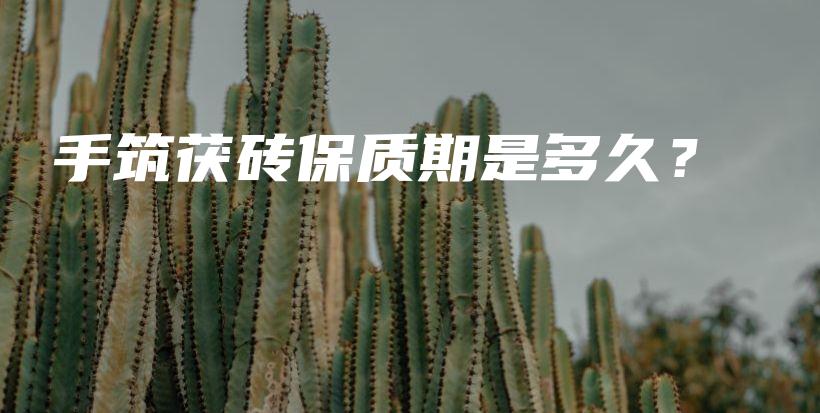 手筑茯砖保质期是多久？插图