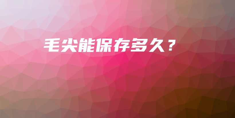 毛尖能保存多久？插图